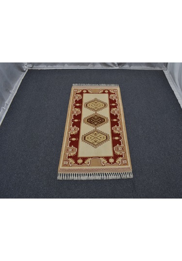 Zehra Abla Halı Yeni El Dokuma Modern Zarif Gemi Suyu Milas Yün Halı 5753 Renkli