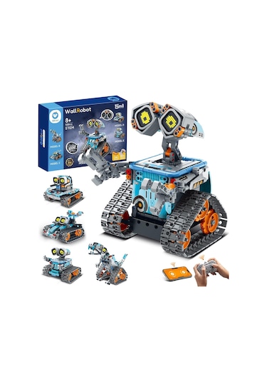 Sillbird 5'i 1 Arada Robot Yapım Seti Programlanabilir, Uzaktan Kumandalı Ve Eğitici Stem Oyuncağı Akıllı Oyuncaklar