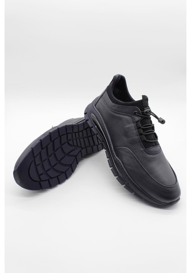 Koyu Lacivert %100 Deri Analin Bağcıklı Casual Ayakkabı 1033245165 Koyu Lacivert