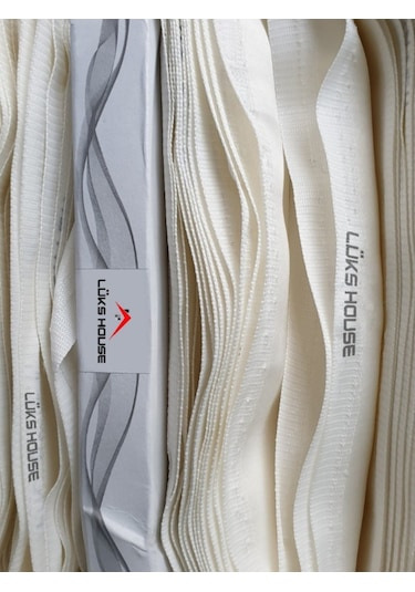 Güneşlik Perde Lüks Saten Krem Beyaz – Modern House