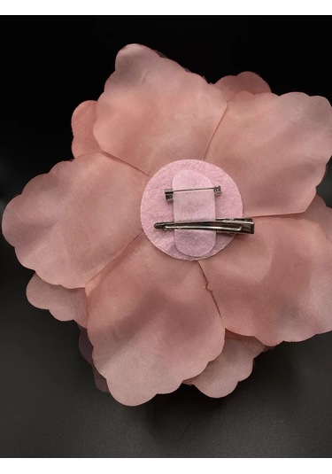 Amely Rid Orta Boy Gül Broş Ve Toka 189684308 Pembe