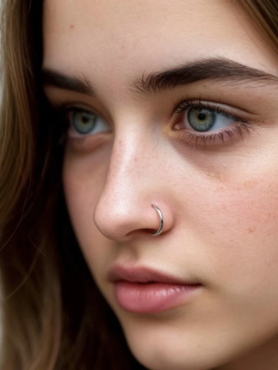 Vladı S Piercing İçin Klikaç Yüzük 187016588 Gri