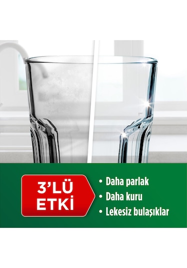 Fairy 3’lü Etki Bulaşık Makinesi Parlatıcısı, Sıvı, Limon Kokulu,