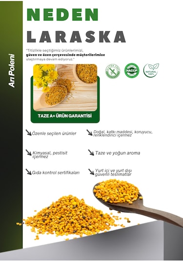 Arı Poleni 250g Kuru - Dried Bee Pollen 250g