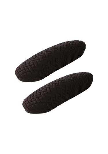 Suntek 2 Adet Ofis Koltuğu Kol Dayama Kılıfları Siyah