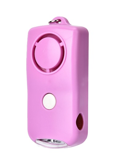 120db Yaşlı Kız Çocuk Kişisel Güvenlik Alarmı Kendini Savunma Alarmı Led Işıklı Anahtarlık