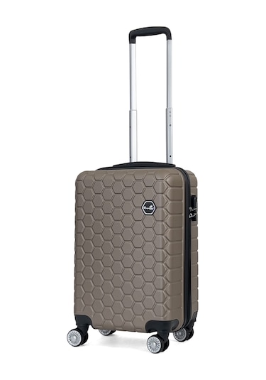 Reymond Luggage Altıgen Abs Seyahat Valizi, Kabin Boy Gold