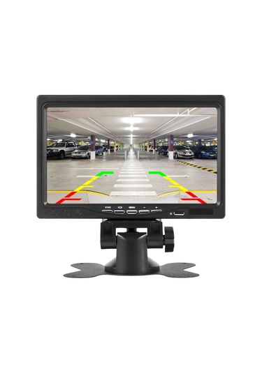 Obus Ev-m500e Ecoview Çift Video Girişli Güneşlikli Analog 7 Inch Araç Monitörü