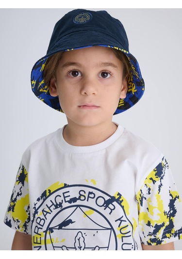 Çocuk Çift Taraflı Şapka Fb Laci Yeni