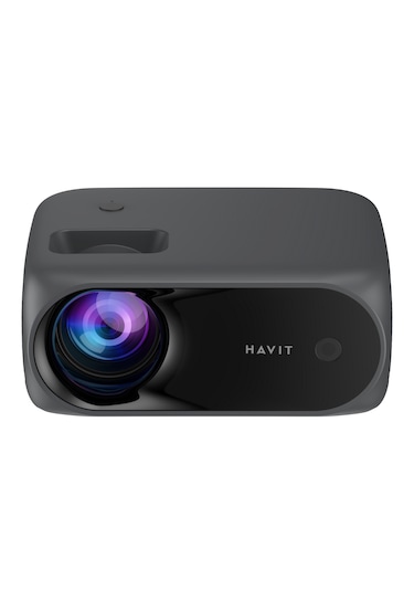 Havit Pj221 Wifi Projeksiyon Cihazı - 720p Hd - Taşınabilir Ev Sineması - Siyah