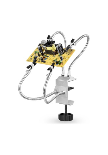 Suntek Magideal  Lehimleme İstasyonu Tutucu Pcb Fikstürü Kaynak Gümüş