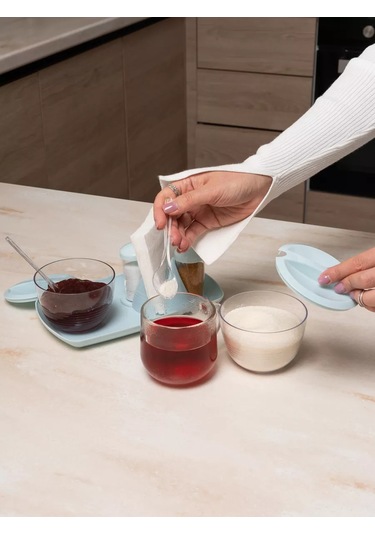 Rossi Baharat Seti, Şekerlik Ve Tuzluk 162472189 Açık Mavi