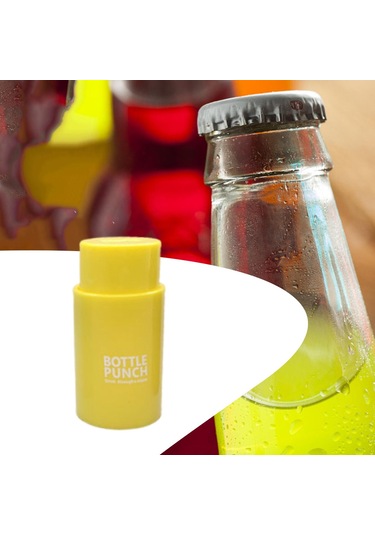 Suntek Piknik Evi İçin Taşınabilir Su Şişesi Kapağı Delme Sarı