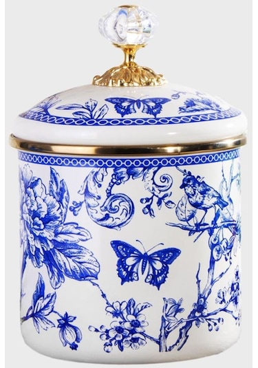 Blukvn-8324-2 Miss Betty 12 Cm Emaye Orta Boy Kavanoz 001