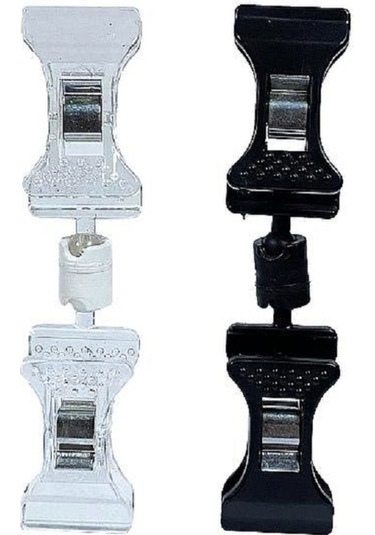 Çift Mini Mandal - Şeffaf Pakette 10 Adet