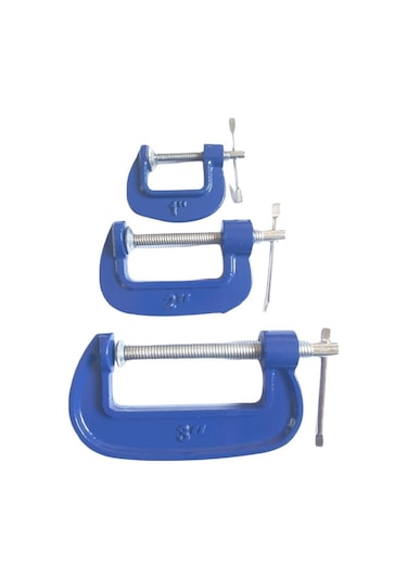 Bay-Tec Mk4255 Mini Sıkıştırma Mengene Seti Takımı 3'lü G Tipli