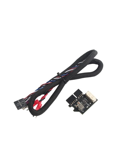 Jeemson Prusa Mmu3 İçin 3d Yazıcı Aksesuarı - Çok Renkli Yazdırma Modülü, Örgülü Kablolu Güç Ünitesi Seti