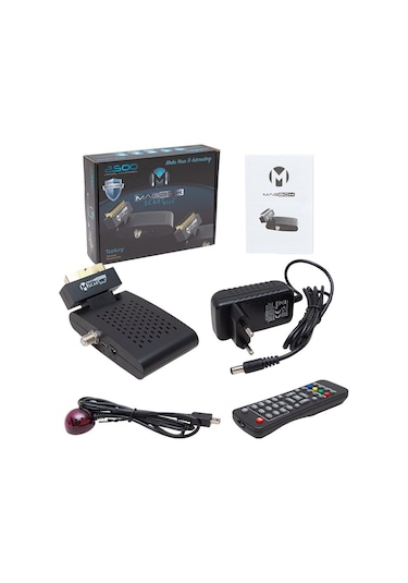 Magbox Scart Plus Tkgs'li Scart Girişli Mini SD Uydu Alıcısı