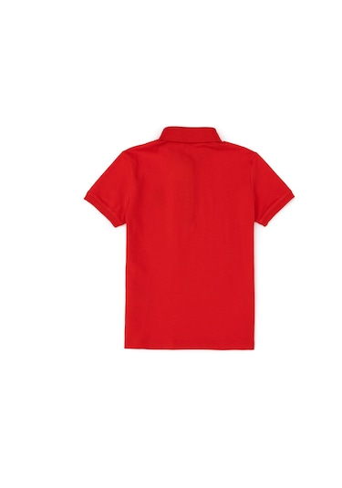U.S. Polo Assn. Kız Çocuk Kırmızı Polo Yaka Basic Tişört 50283286-VR030