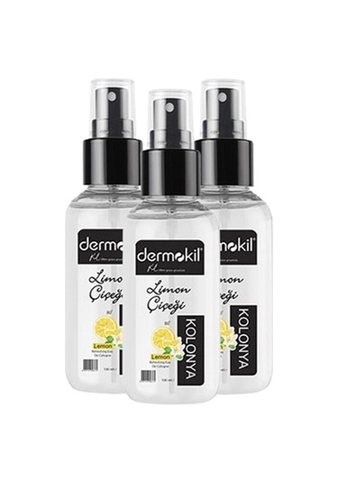 Dermokil Limon Çiçeği Sprey Kolonya 3 x 100 ML