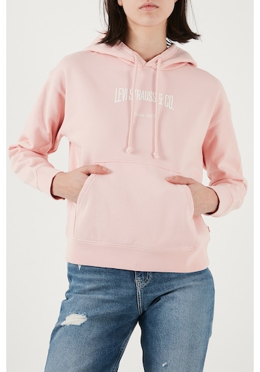 Levi's Bayan Sweat 001u3-0001 Pembe Pembe