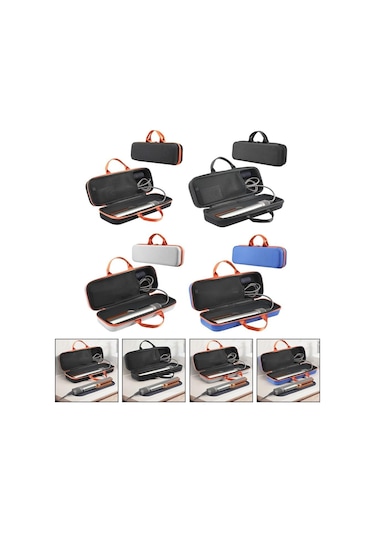 Hangfox Dyson Airstrait Ht01 İçin Siyah Sert Eva Kılıf - Taşınabilir, Darbeye Dayanıklı Ve Güvenli Depolama