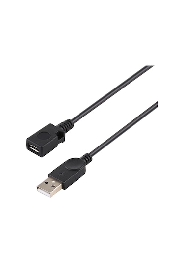 Sones Usb Erkek - Mikro Usb Dişi Dönüştürücü Kablo, Kablo Uzunluğu: Yaklaşık 22 Cm