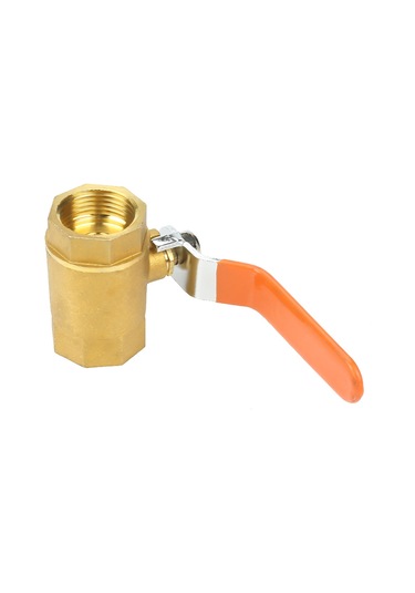 Tenfowee 1 Adet Dn20 3/4"bsp Bakır Kelepçe Valfi 1.6mpa - Su, Yağ, Gaz İçin Dayanıklı, Hızlı Açma-kapama, Az Akış Direnci