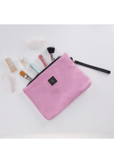 Blush Soft Clutch / El Çantası Portföy Pembe