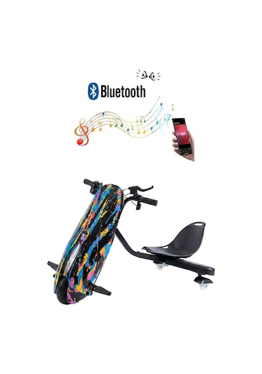 Citymate Drift Car Elektrikli Kaykay Bluetooth Dirift Kar Hoverboard Scooter Ledli Bluetoothlu D33