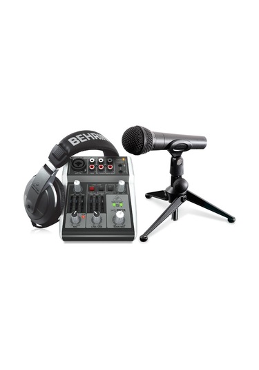 Behringer Podcastudio 2 Usb Podcast Kayıt Paketi