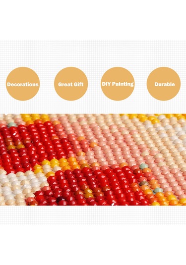 Yunboo 30x40cm 5d Akrilik Elmas Tablo, Pembe Aşk Ağacı Deseni, Ev Dekorasyonu, Dıy Seti Fırça, Tabak, Yapıştırıcı Dahil