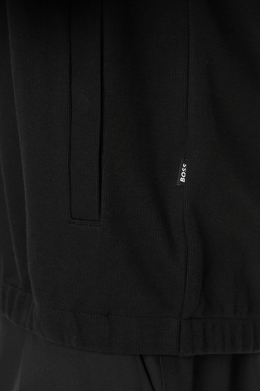 Boss Erkek Sweat 50556971 002 Siyah Siyah