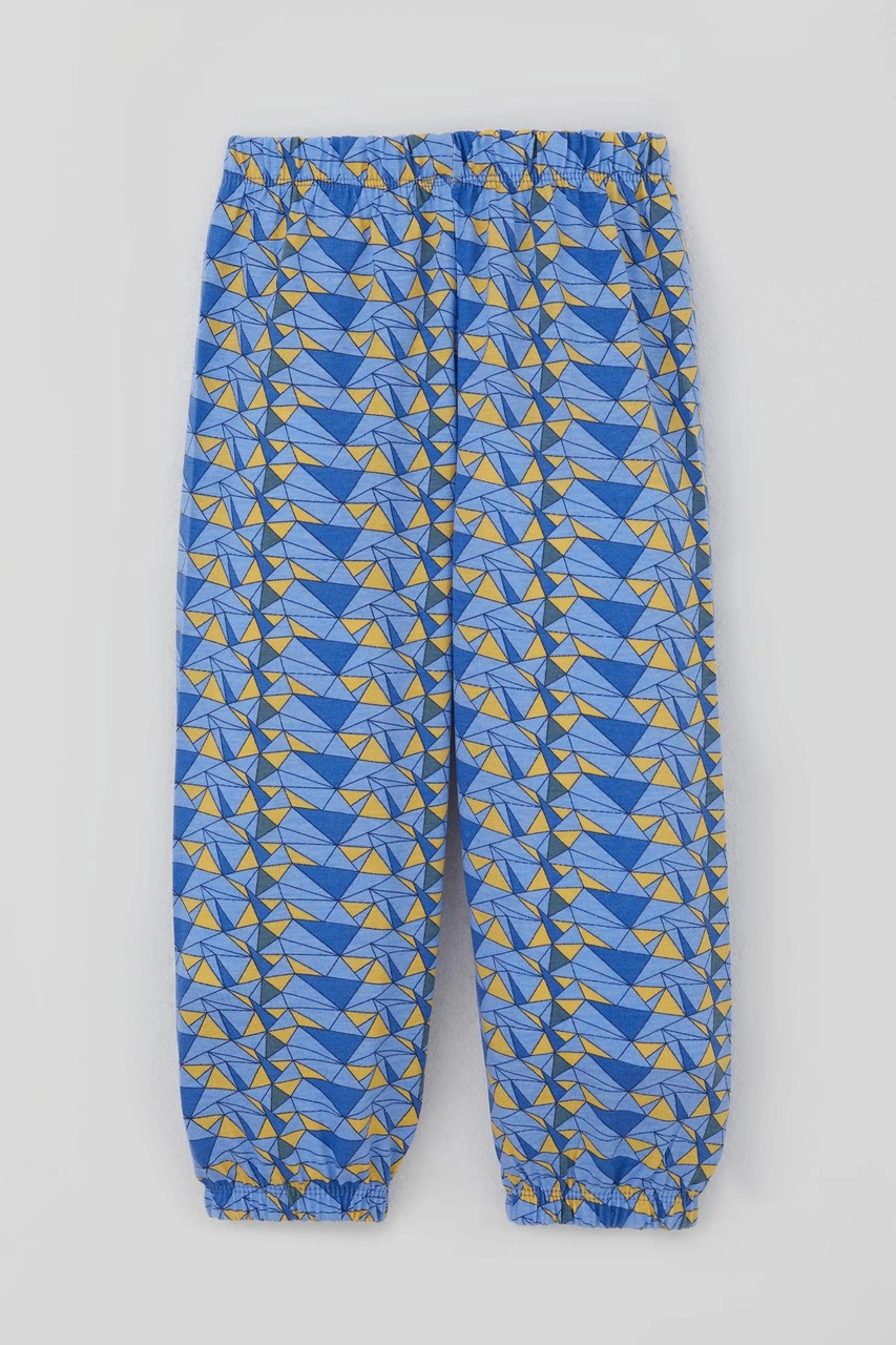 Breeze Erkek Bebek Pijama Takımı Renk Üçgeni 9 Ay-3 Yaş, Açık Mavi Açık Mavi