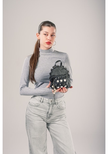 Ççs Kadın Sırt Çantası Ccs17853 Siyah Siyah