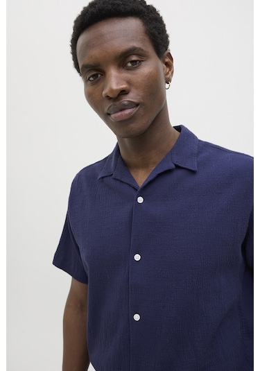 Jack & Jones Erkek Gömlek 12255781 Saks Saks