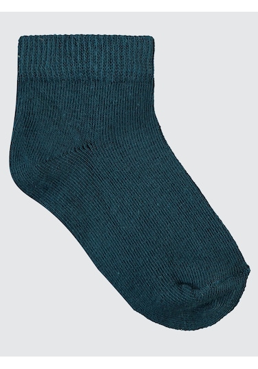 Civil Boys Erkek Çocuk 5'li Patik Çorap 2-12 Yaş Açık Mavi Açık Mavi