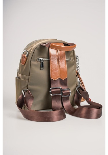 Ççs Kadın 18025 Sırt Ve Omuz Çantası Yeşil