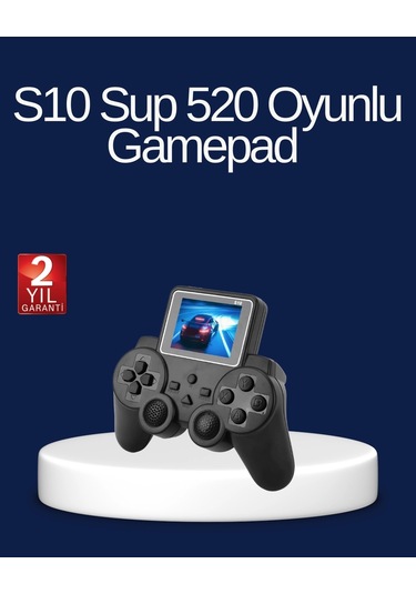 Buğz 2025 S10 Gamepad 520 Klasik Retro Oyunlu Tv Bağlantılı A  Kalite