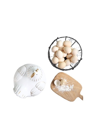 Ranyeek Siyah Altın Çizgili Seramik Kapaklı Gömlek, Nordik Stili Demir Ağı Meyve/saklama Sepeti, Ev Dekorasyonu Ve Pratik Kullanım Siyah