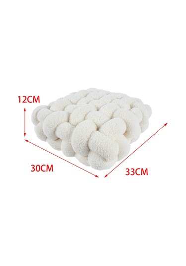 Suntek Modern Düğüm Yastık Yumuşak Mat Cafe Yatak Odası