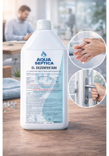 Aqua Septica El Dezenfektanı Pompalı 1 L