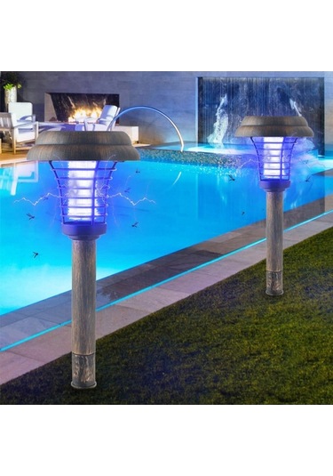 Bloomnest Güneş Enerjili Sivrisinek Öldürücü Lamba: Bahçe Aydınlatma Ve Sivrisinek Savar, Güvenli Sivrisinek Kontrolü