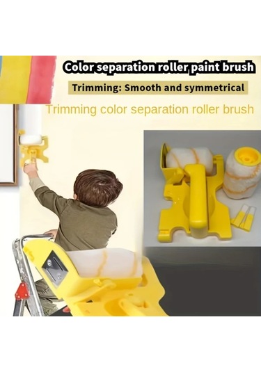 Chuangyinshop 5 Adet Kenar Rulo Fırçaları İç Köşe Boyama Dekorasyon Çok Amaçlı Boya Fırçası Seti