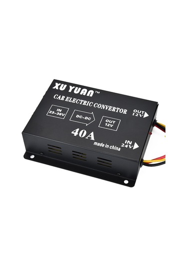 Xuyuan 480w Düşürücü Dönüştürücü 24v - 12v 40a Otomotiv Dc Güç Buck Dönüştürücü