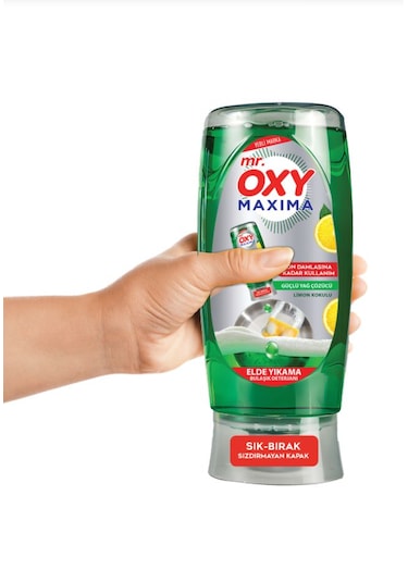 Mr. Oxy Maxima Elde Yıkama Bulaşık Deterjanı Yaban Mersini 500 Ml