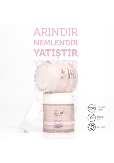 The Purest Solution Tüm Cilt Tipleri Için Smooth Cleansing Balm- Hydration-Infused 85 G