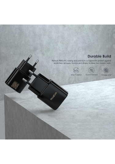 Fastbuy Siyah 2a Lightning Şarj Seti, Euro Şarj Aleti + 1m Kablo, Ani Akım, Kısa Devre & Sıcaklık Koruma