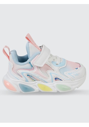 Civil Sport Kız Çocuk Spor Ayakkabı 22-25 Numara Beyaz-pembe Beyaz-Pembe