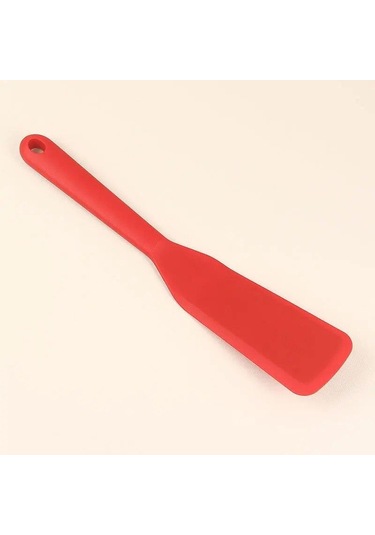 Kırmızı Silikon Kızartma Küreği Yapışmaz Mutfak Gözleme Kızarmış Yumurta Transfer Küreği Biftek Kürek Mutfak Pişirme Araçları